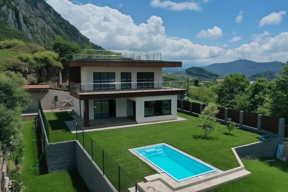 Композитный бассейн Laguna 6 — визуализация в Тольятти