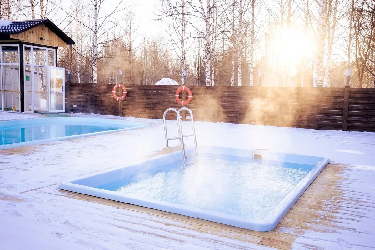 Композитный бассейн Laguna 4 — установка в Тольятти