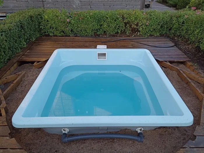 Композитная купель Laguna 2 — установка в Тольятти