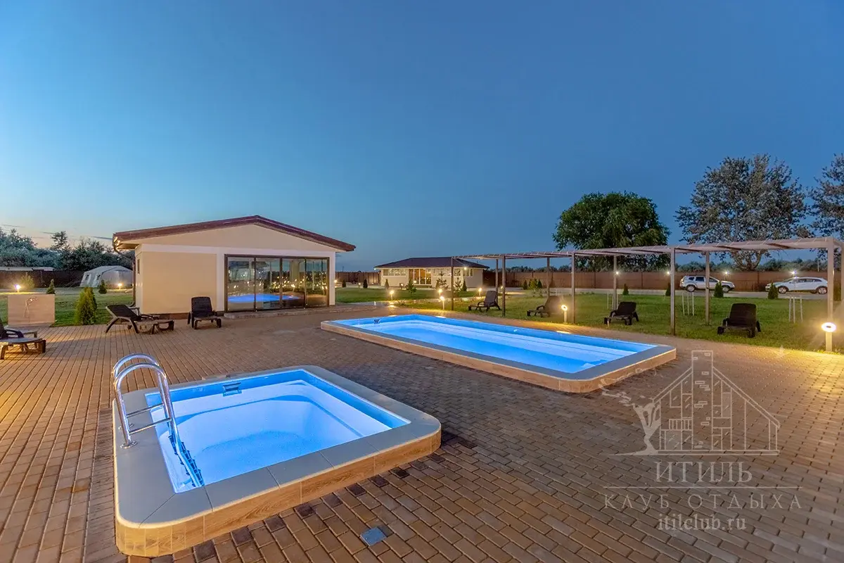 Композитная купель Laguna 3 — установка в Тольятти